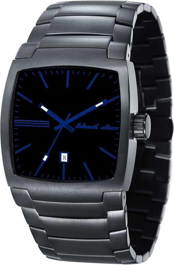 Black Dice Men's Flow BD00111 Black StainlessSteel Quartz Watch with