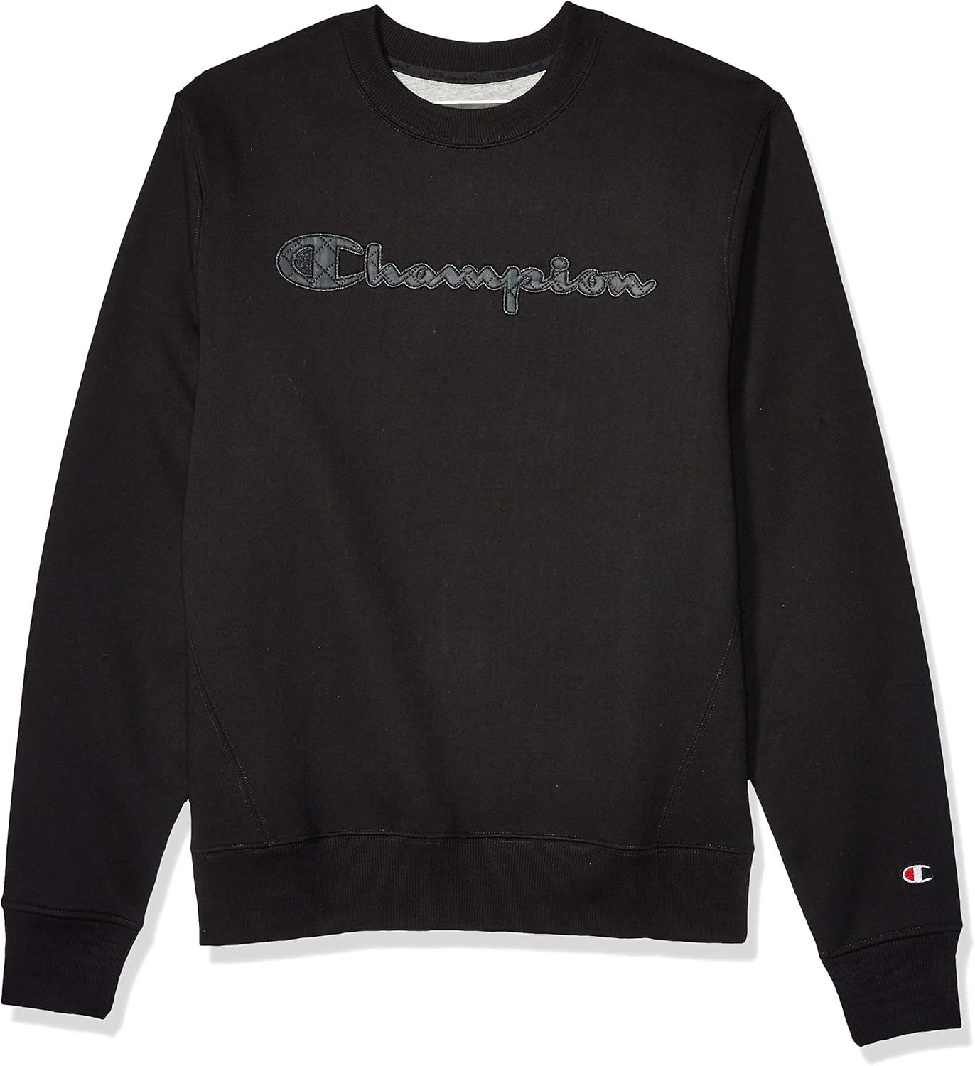 Champion LIFE Men's Champion Super Fleece 2.0 Crew-Quilted Script: Clothing