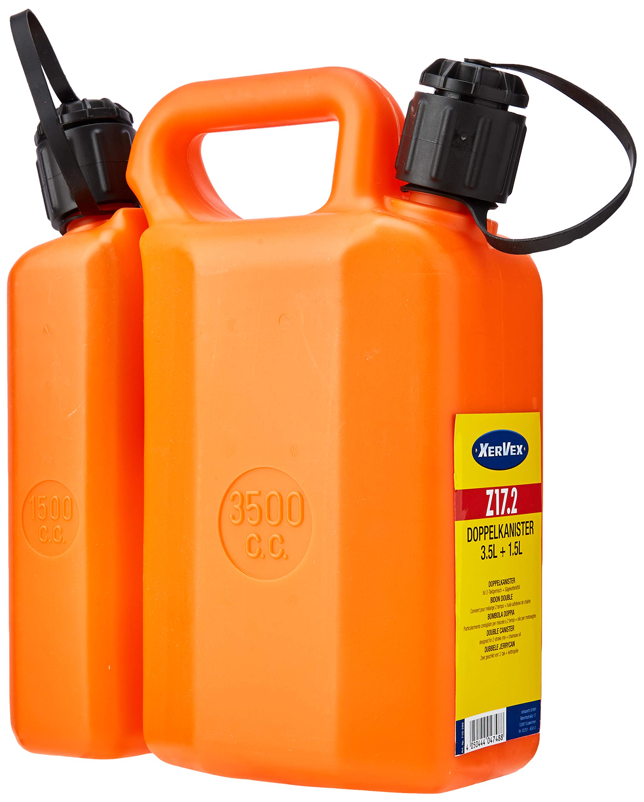 Ratioparts Double Canister 3.5/1.5 L Orange