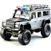 GoBang 1/16 RC Rock Crawler 4X4 RTR Off-Road Remote Control Car Truck | RC Crawlers with Drag Brake, Breathing soft lights, Hobby Grade Upgradeable Truck for Age 14+ Young Beginners