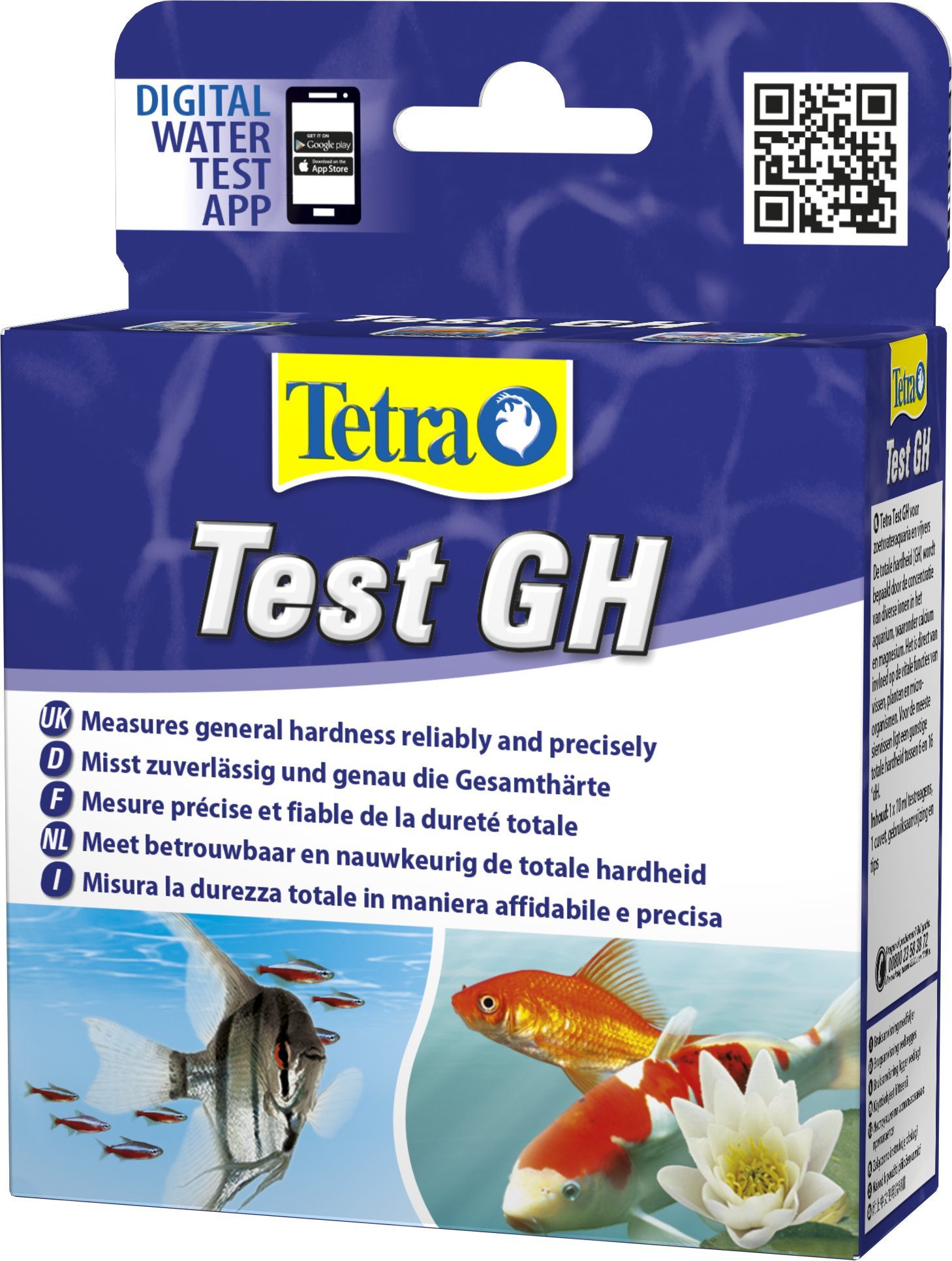 Tetra Test GH, to Measure the Aquarium and Pond General Hardness Value Reliably and Precisely, 10 ml