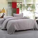 Amazon.com: White cotton duvet cover king & queen size