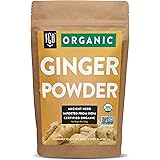 Organic Ginger Powder | Imported from India | 8oz/226g Resealable Kraft Bag | by FGO