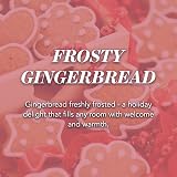 Yankee Candle Frosty Gingerbread Large Jar 150 Hours Burn Time view 2