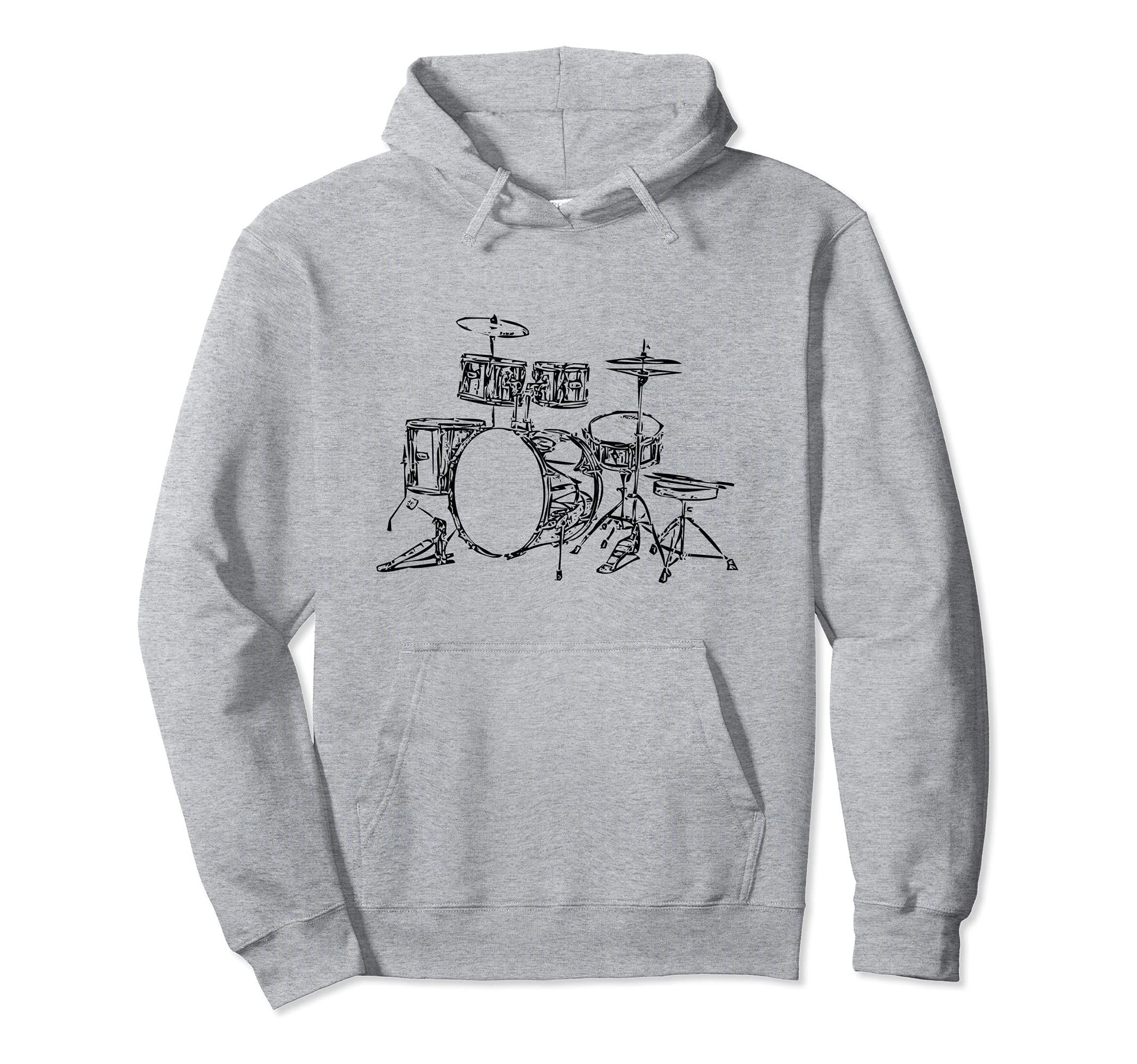 Drum Drummer Music Musical Instrument Musician Percussion Pullover Hoodie