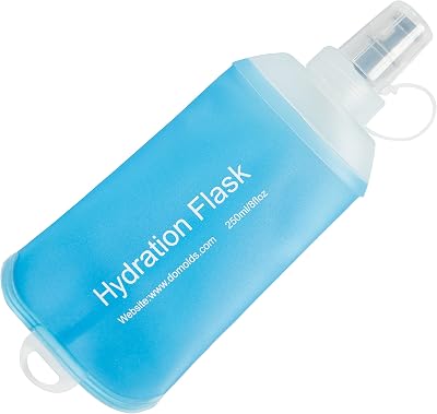 AXEN 250ml Soft Flask TPU Foldable Hydration Bottle Running Cycling