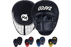 Zafco Sports Boxing Mitts for Muay Thai MMA Sparring Training Punching Focus Punch Target Mitts and Pads