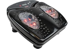 Daiwa Felicity Foot Massager with Heat - Electric Foot Massagers for Plantar Fasciitis, Circulation, & Neuropathy - Multi Function Shiatsu Calf, Thigh & Leg Massage, FSA/HSA Eligible