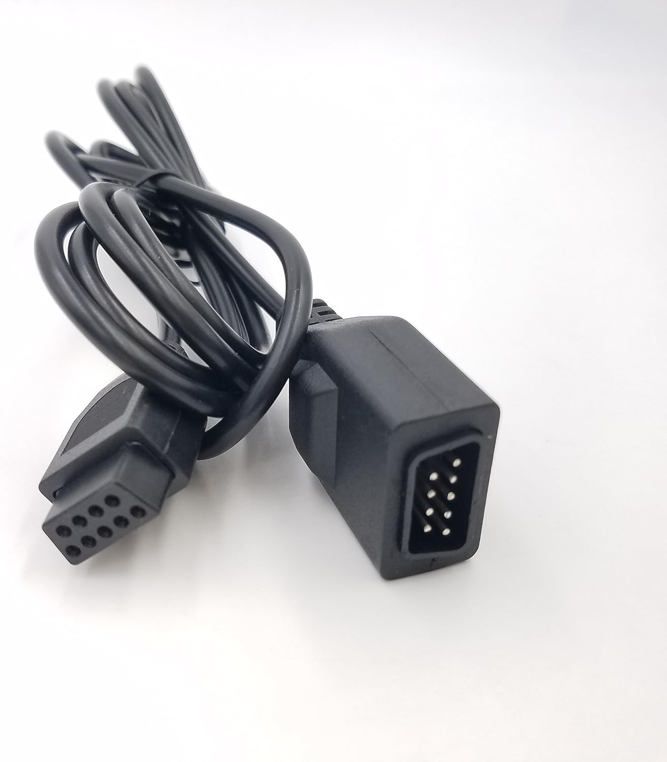 eLUUGIE 2 Packs 6ft Replacement Extension Cord Cable for Sega Genesis 2/3 Controller Extension Cord: Home Audio & Theater