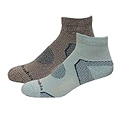 Columbia Balance Point Walk Quarter Crew Socks, 2 Pair