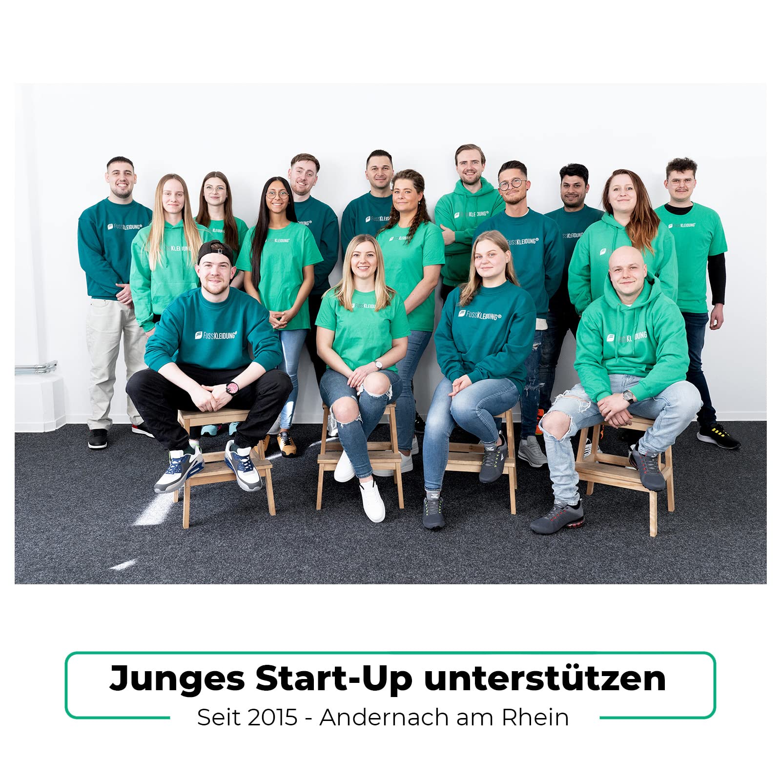 Fusskleidung® Damen Herren Wanderschuhe wasserdichte Trail Running Trekkingschuhe Grau Schwarz EU 36 6