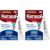 Kerasal Intensive Foot Repair Skin Healing Ointment,1 Oz and Moisturizing Gel Socks,(Packaging May Vary),(Pack of 4)