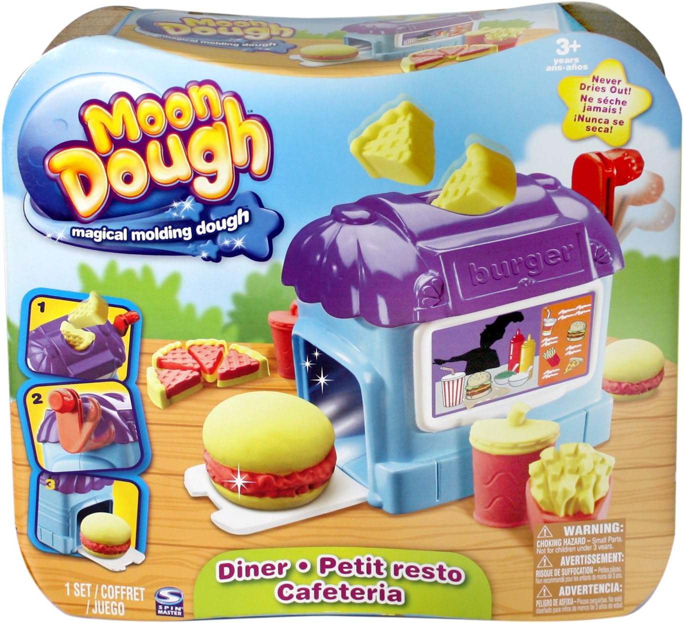 Moon Dough Diner Playset Amazon.co.uk Toys & Games