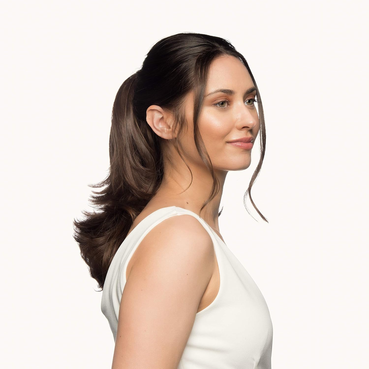 Stranded International Fibre Medium Flicky Ponytail Clip on, #18/22 Iris, 16 inch - Image 4
