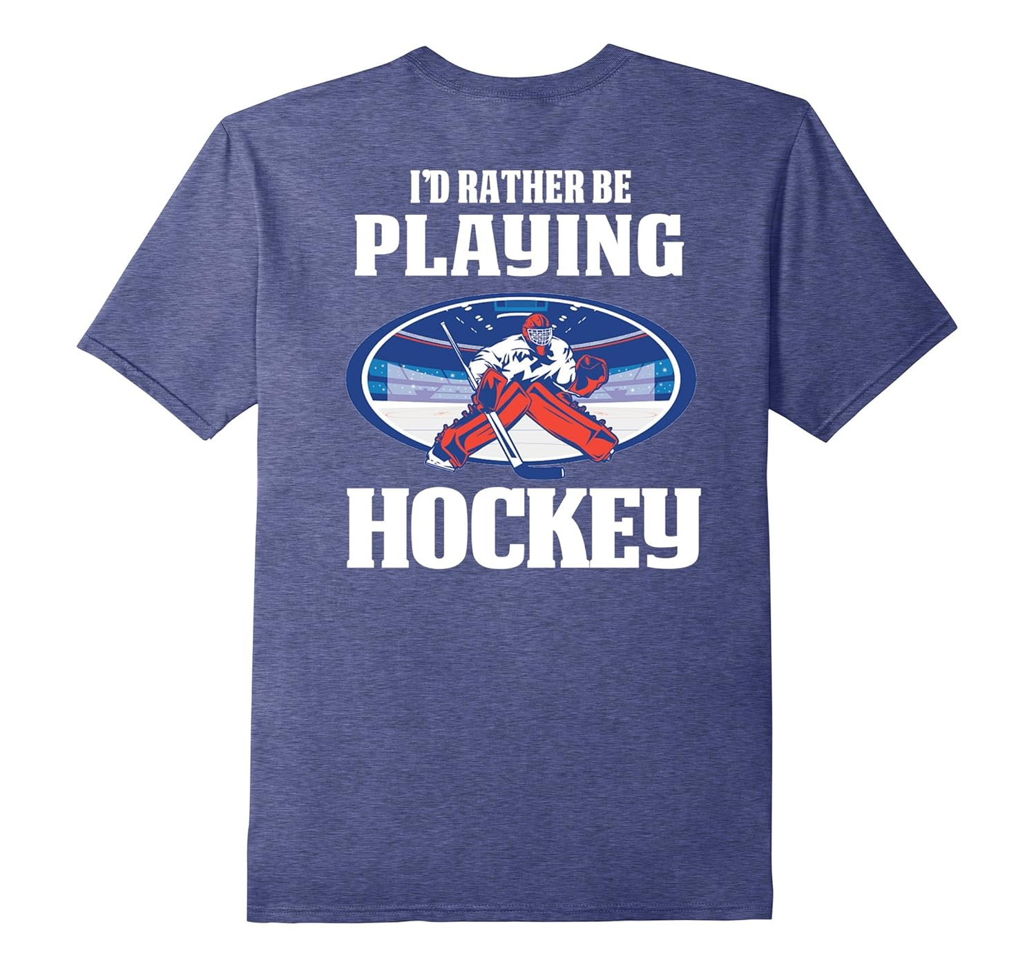 Funny Hockey Gifts For Men Goalie Id RatherVaci Vaciuk