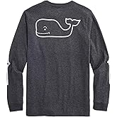 Vineyard Vines Boys Boys' Skull and Bones Glow Long-Sleeve Pocket Tee