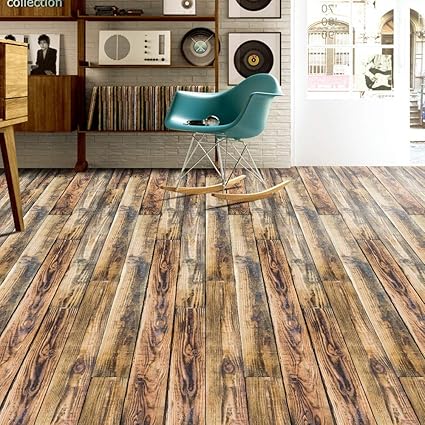 Amazon Com Maxfox 3d Simulation Wood Board Self Adhesive