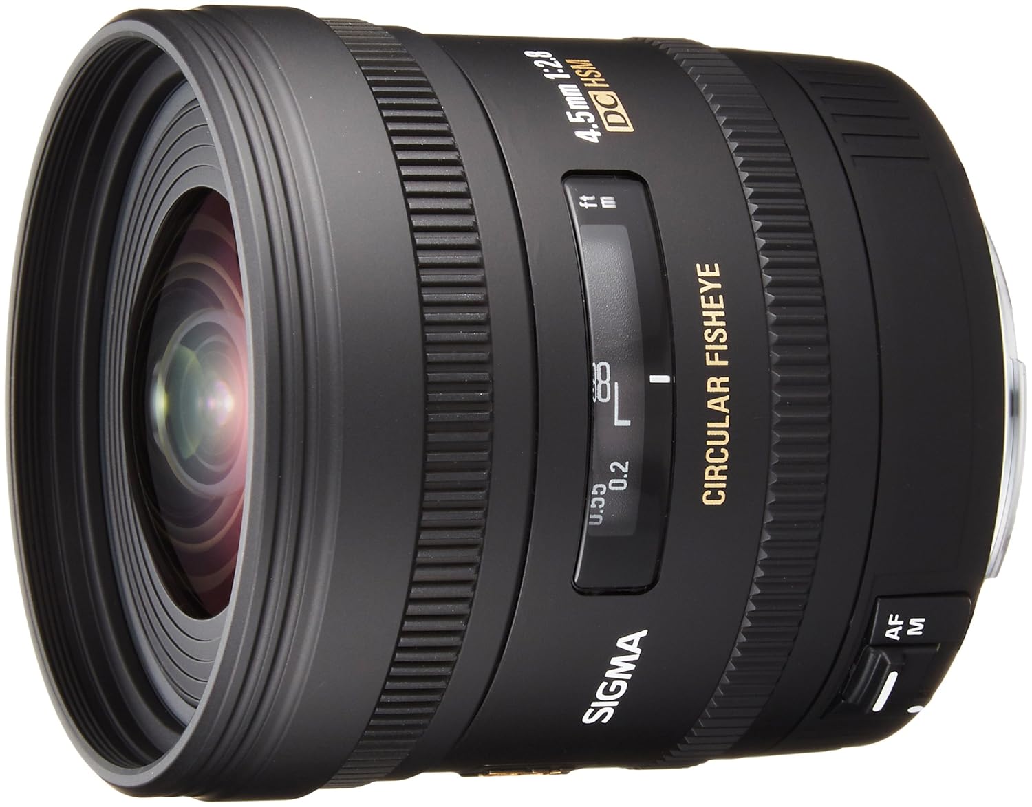 Sigma Objetivo para Canon distancia focal fija mm ojo de pez diámetro: