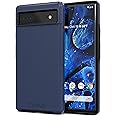 Crave Dual Guard Case for Google Pixel 6a, Shockproof Protection, Navy - Polycarbonate, TPU, Rubber