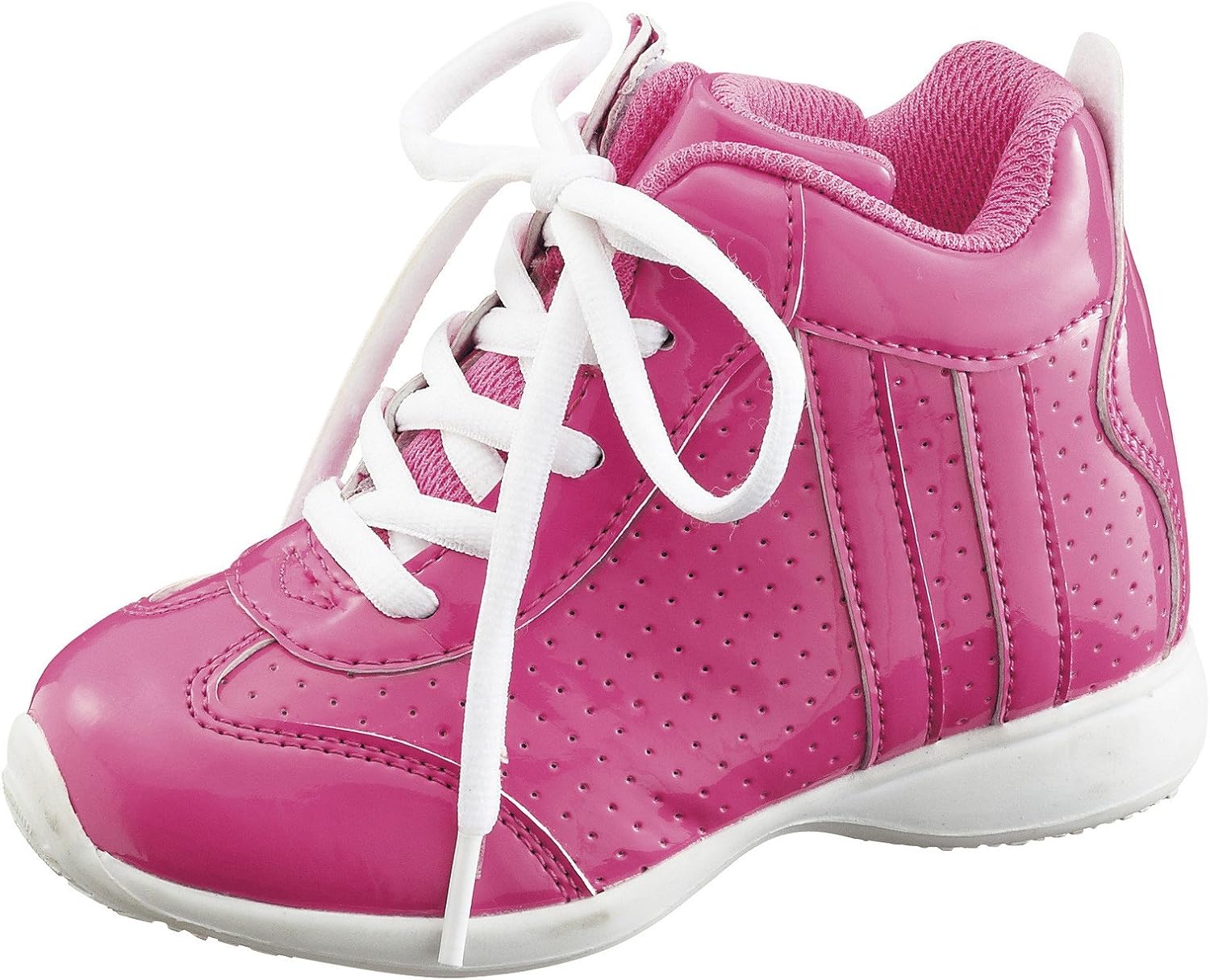 Amazon スキップランド レモール スポーティハイカットスニーカー 16cm ピンク スキップランド キッズ ベビー