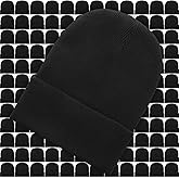 Toulite Bulk Winter Beanies for Homeless Donation Unisex Warm Knitted Beanie Hats Skull Cap