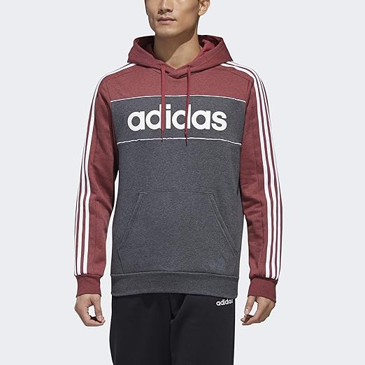 mens dark grey adidas hoodie
