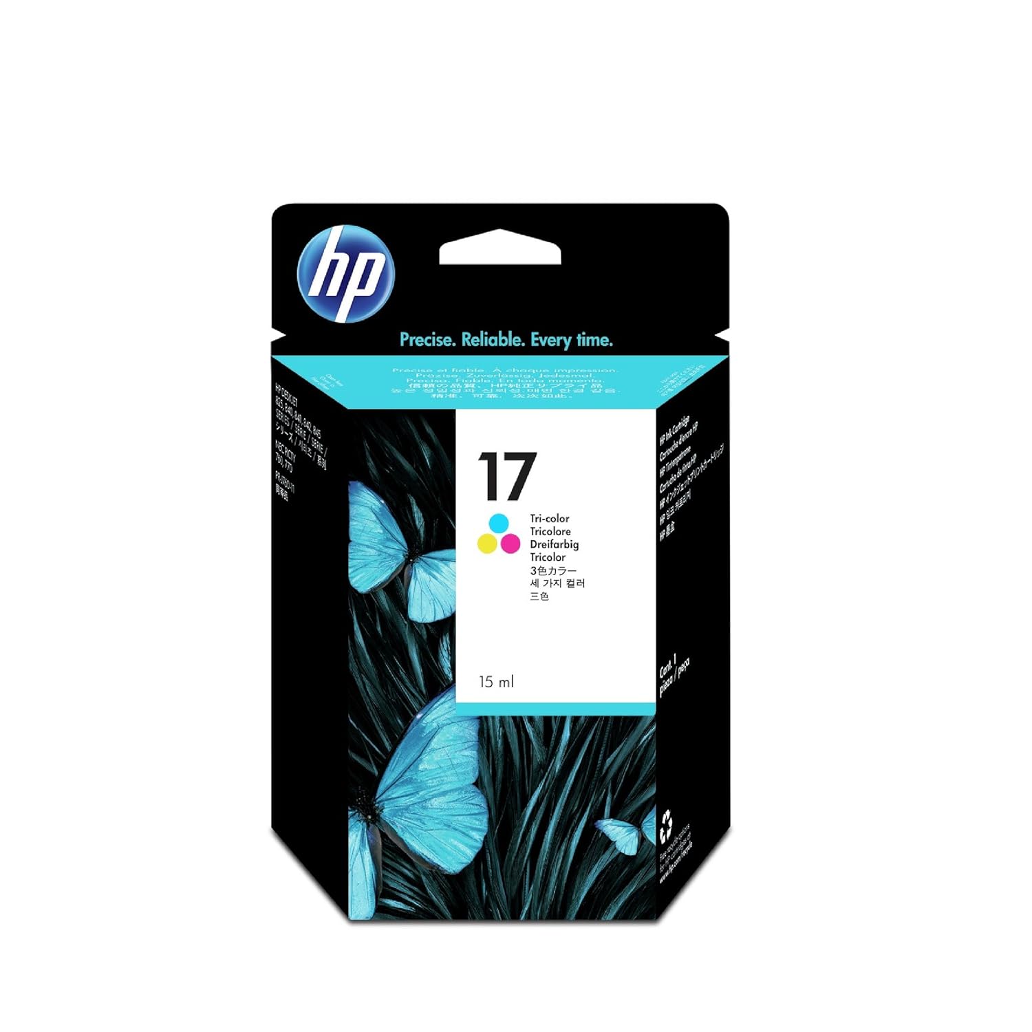 HP 17 Original Ink Cartridge, TriColor Amazon.in Computers