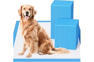 JollyMate Dog Pee Pads Extra Large 36"x36", 50 Pack X-Large Super Absorbent Pet Training Pads with Adhesive Tabs, 6 Layers Thick Leak-Proof Potty Pads for Dogs and Puppies