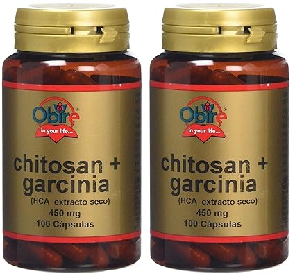 Obire, Chitosan + Garnicia, Trockenextrakt, 100 Kapseln, 450 mg 100 (Packung 2 u.)