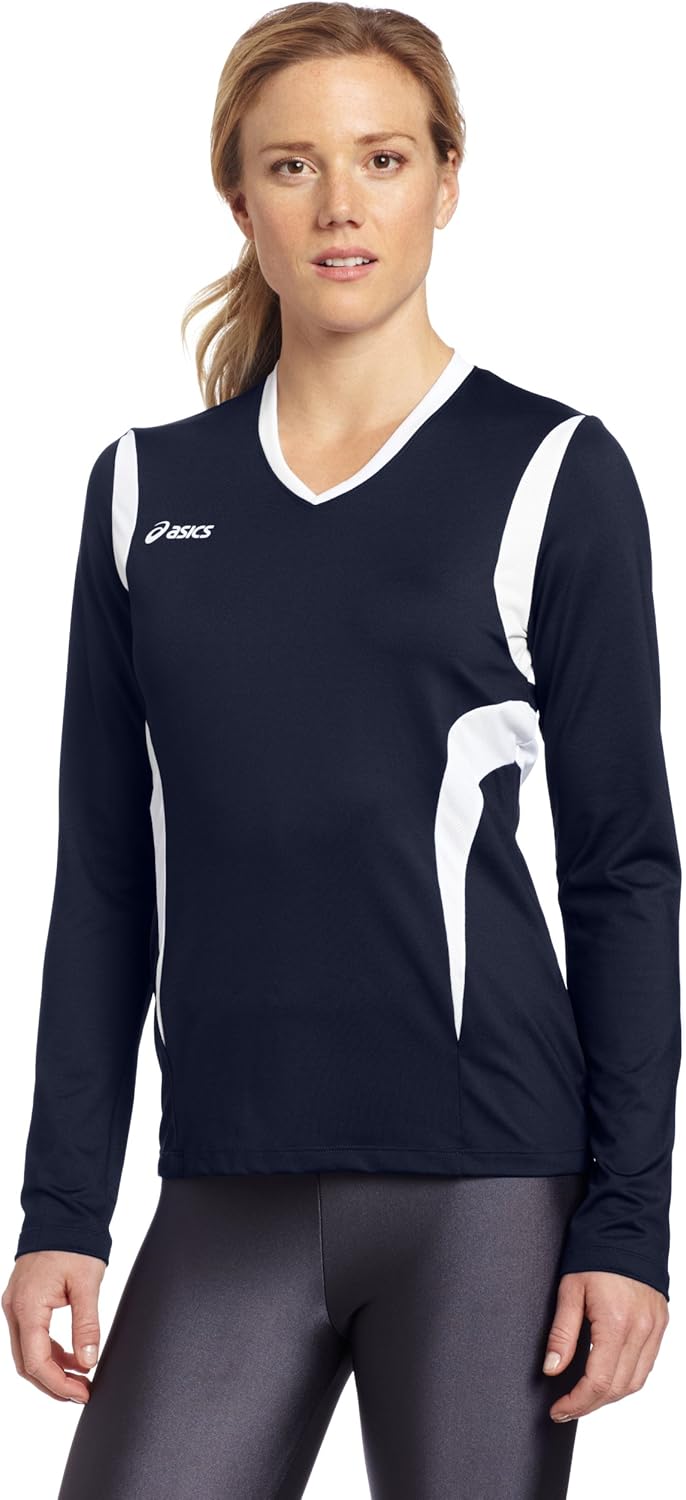 Asics Women's Mintonette Long Sleeve Tee : Volleyball Jerseys : Clothing