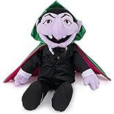 GUND Sesame Street Official The Count Muppet Plush, Premium Plush Toy for Ages 1 & Up, Black/Green, 14”