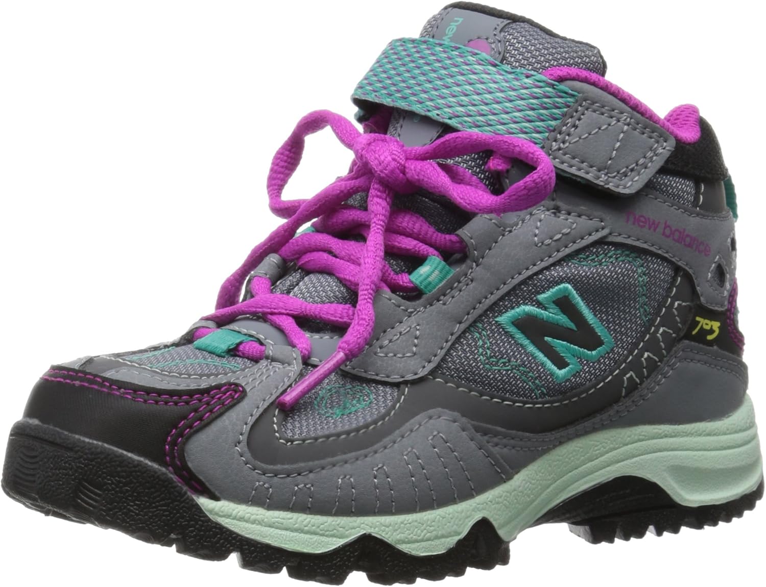 Amazon ニューバランス キッズシューズ スニーカー Kv703h 旧モデル フリントグレー Hy 17 スポーツ