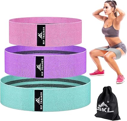 SKL Glute Band 3 Piezas Banda de Resistencia a la Cadera Fitness ...