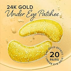 MAREE 24k Gold Under Eye Gels for Dark Circles and