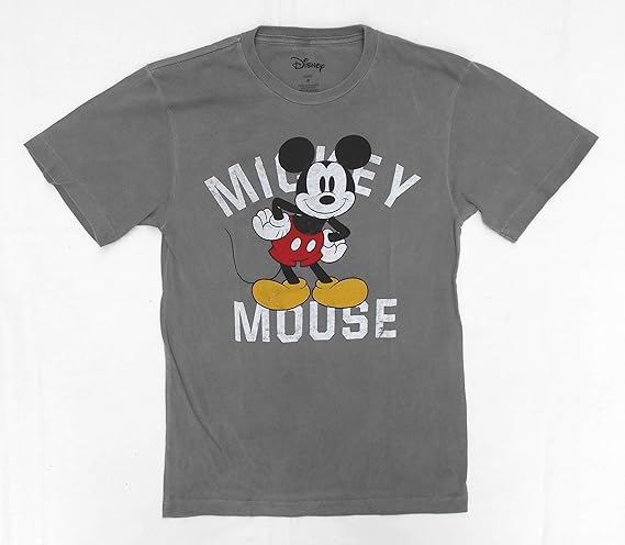 Amazon Co Jp ミッキーマウス Mickey Mouse 古着ｔシャツ Sサイズ グレー ディズニー ホビー