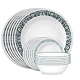 Corelle Vitrelle 18 Piece Glass Dinnerware Sets