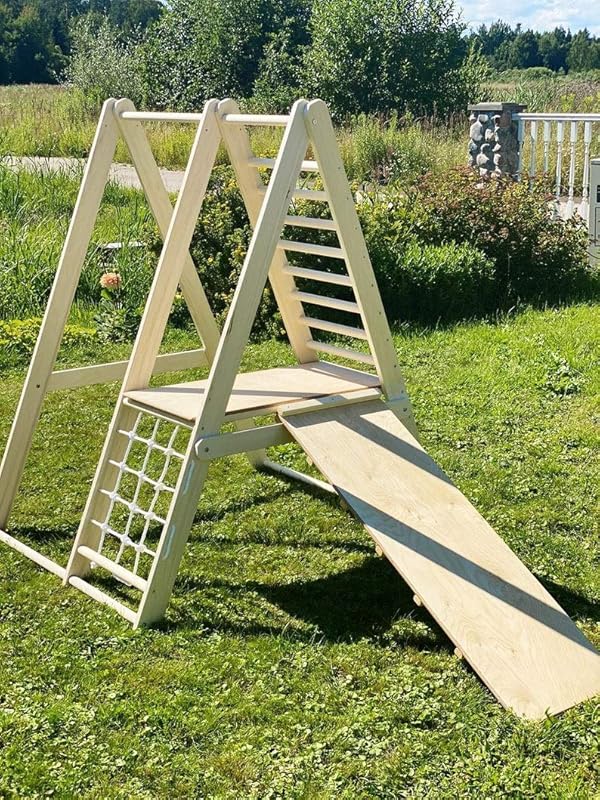 The gym for toddlers, Step Triangle, Climbing frame, Climbing triangle