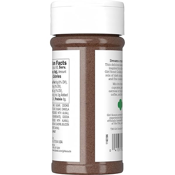 GIRL SCOUTS SEASONINGS THIN MINT SEASONING, 6.2 OUNCE