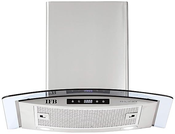 IFB 60cm 1050 m3/hr Chimney (GL 14T, 1 Cassette Filter, Touch Control, Silver)