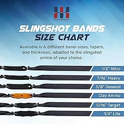 SimpleShot Flat Band 5pk (1/4" Lite) and Band-Tying