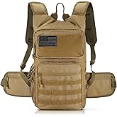 FRTKK Tactical Hydration Pack Lightweight Insulation Water Backpack Molle Hydration Backpack for Hiking, Running, Cycling, Climbing, Hunting, Fishing