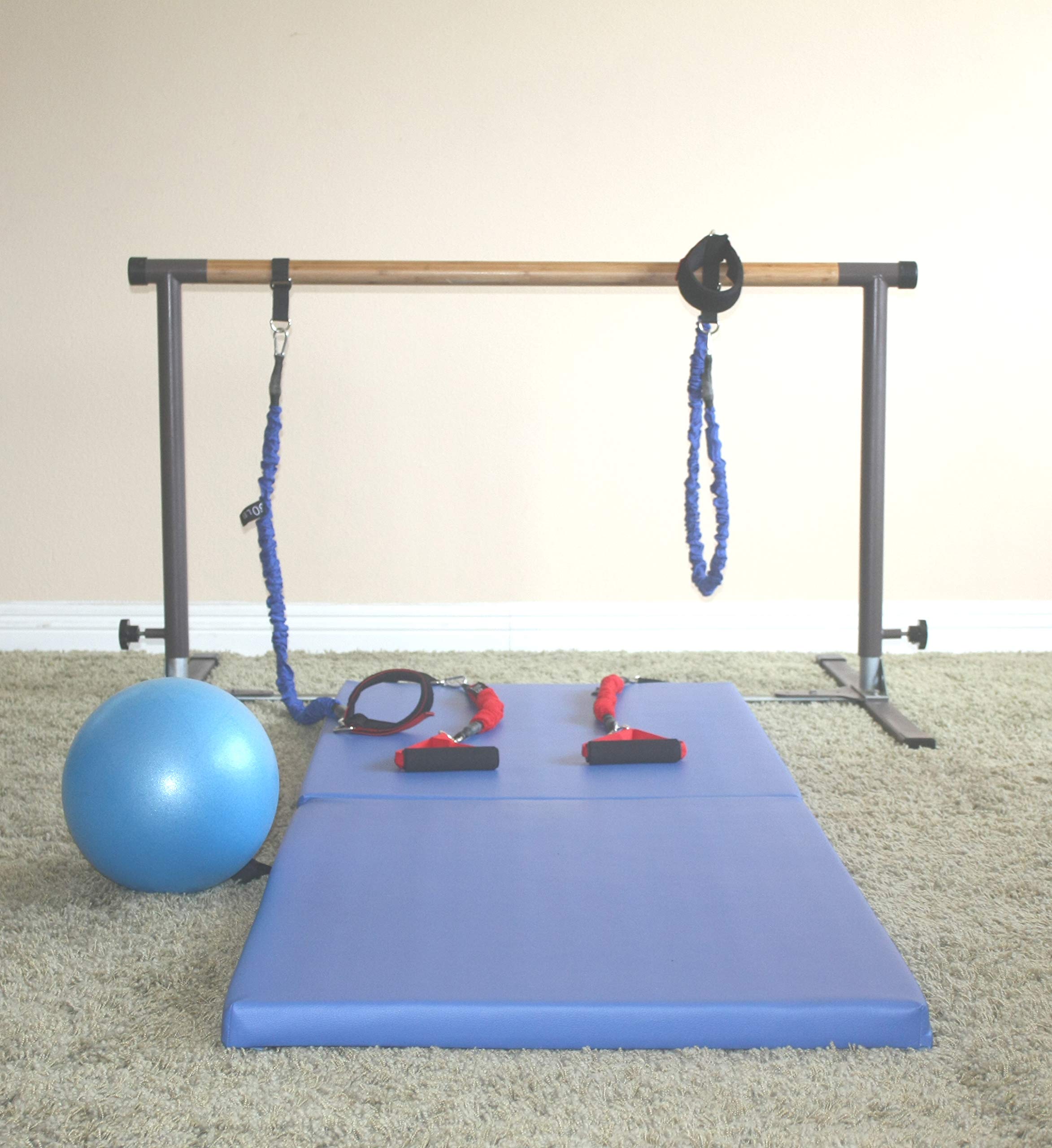 Ballet Barre Portable With Wood Rail Standard Portable Barre