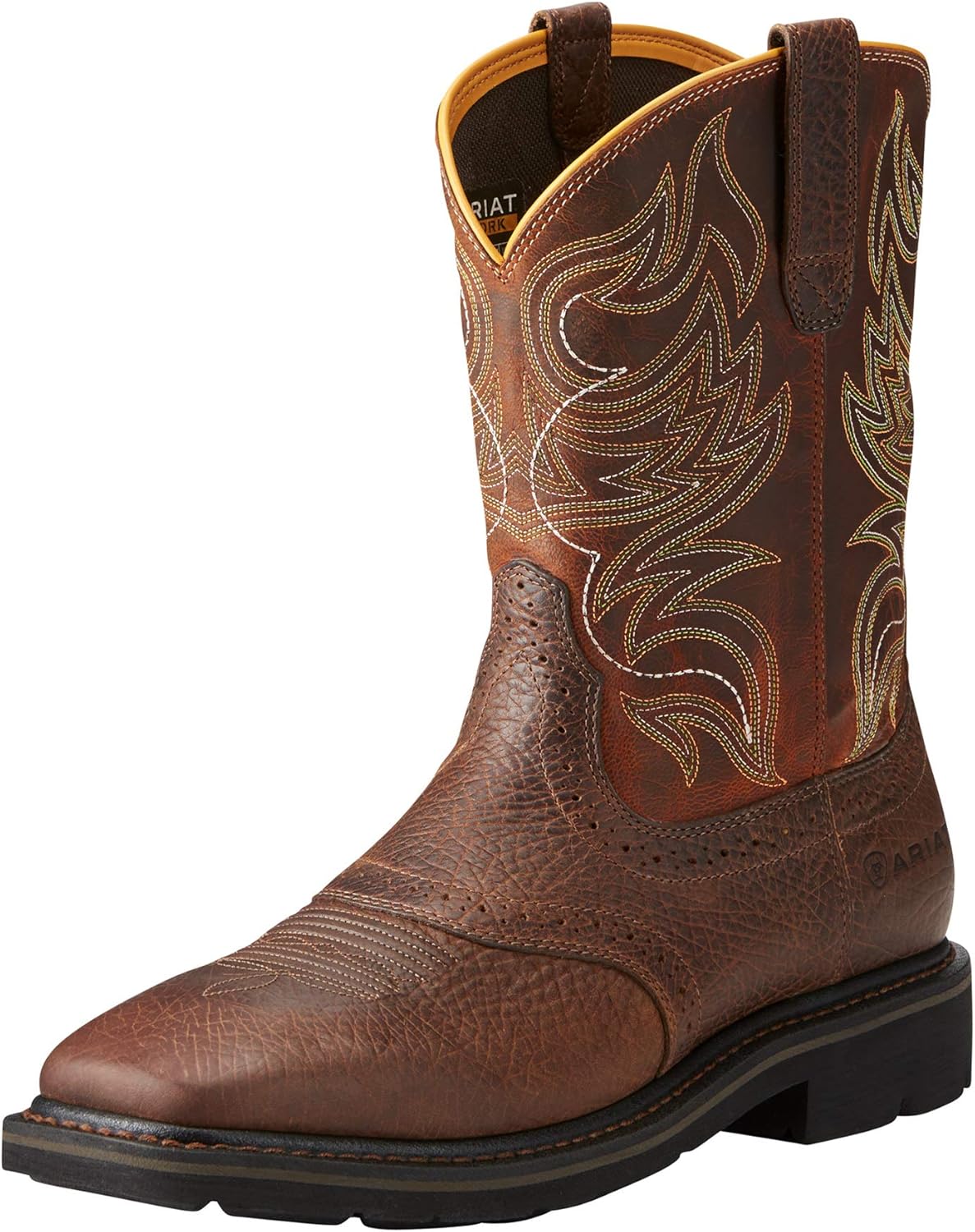 ariat men's sierra steel toe work boots