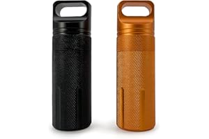 Silfrae Military Level Waterproof Airtight Life Capsule Seal Bottle Match Case Camping Essentials Tool Outdoor EDC Survival S