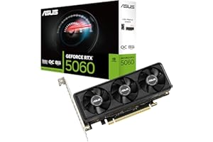 The ASUS GeForce RTX™ 5060 LP BRK 8GB GDDR7 OC Edition Graphics Card (PCIe® 5.0, 8GB GDDR7, HDMI®/DP 2.1, Low-Profile Design,