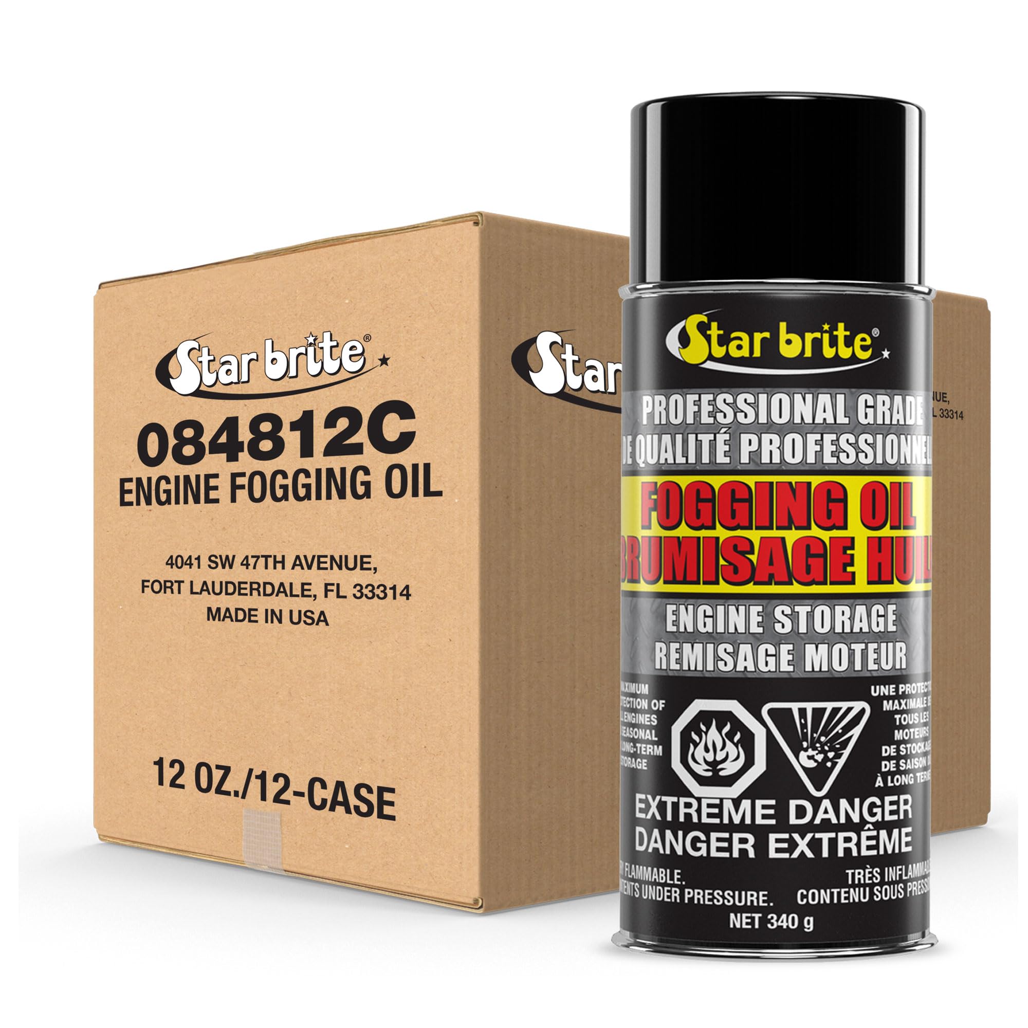 STAR BRITE Professional-Grade Fogging Oil Spray – Rust & Corrosion Protection - (12 PACK) Image