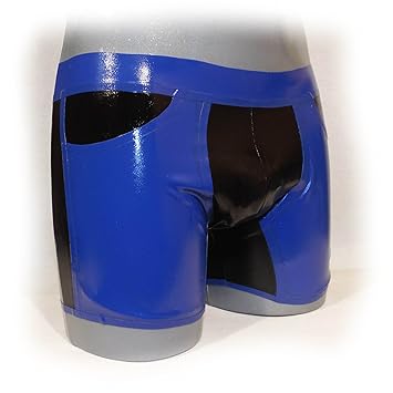 Latex Shorts mit Hosentasche Size:XXL