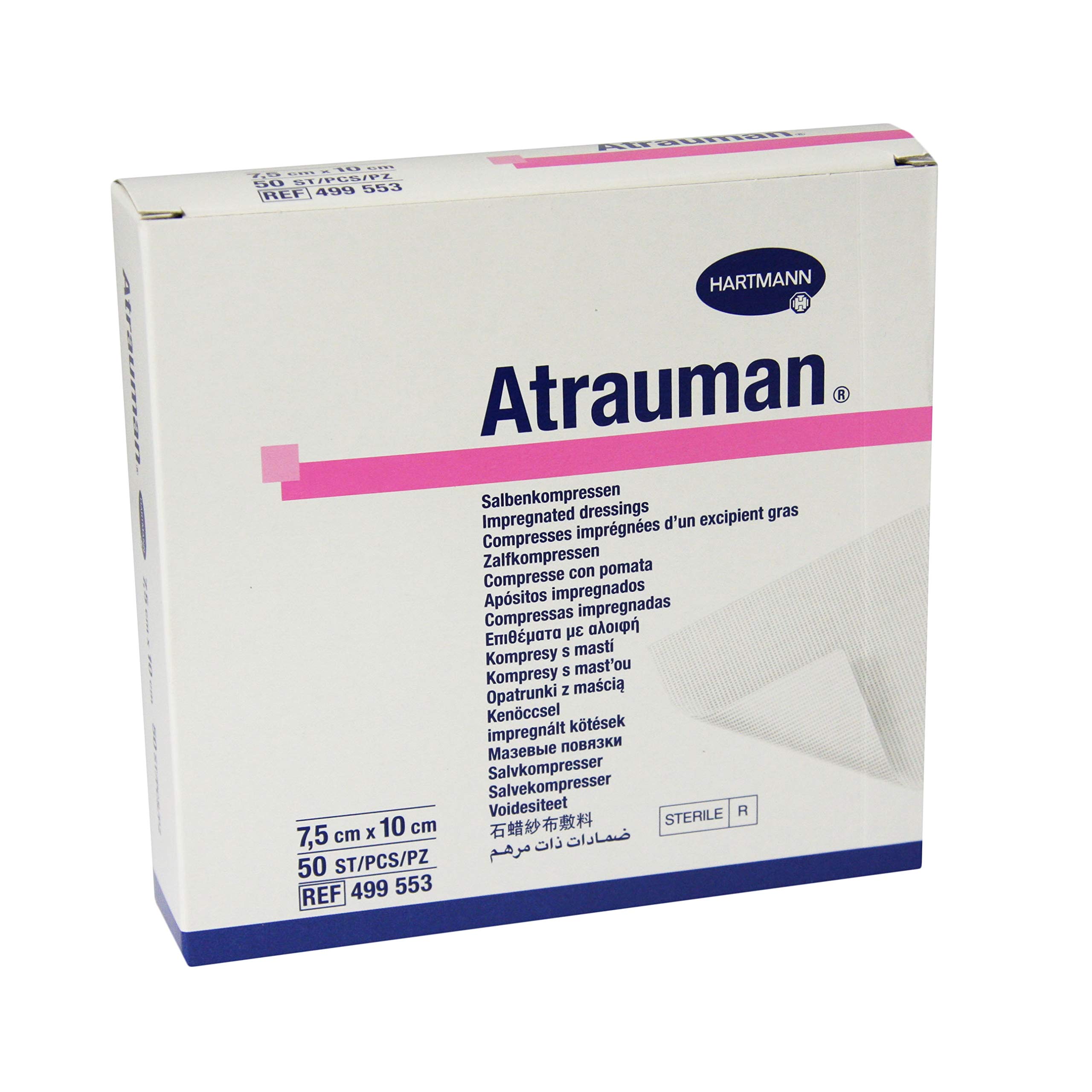 Hartman Atrauman Dressings, 7.5x10cm, Box of 50