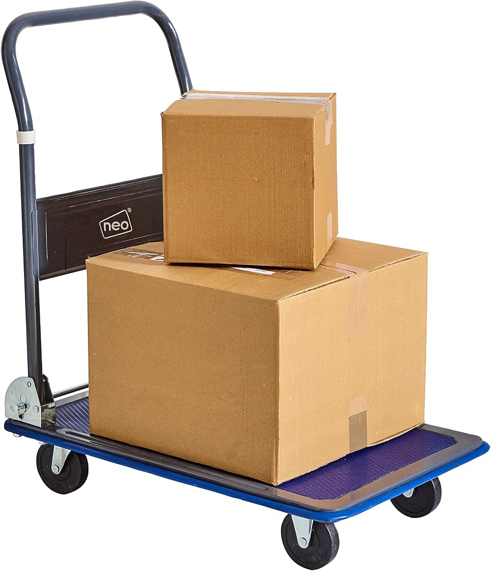 Neo Heavy Duty Aluminium Folding Sack Trolley 150 kg Extendable Handle