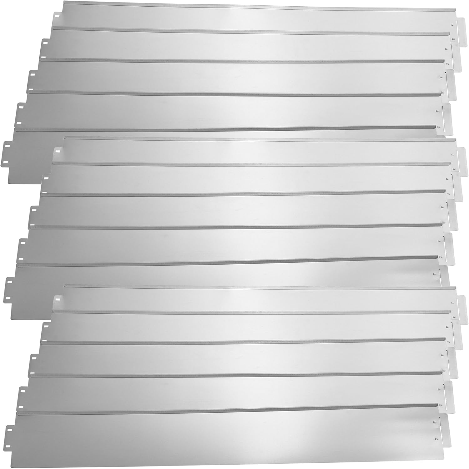 [casa.pro] Borde limitador de jardín - Borduras de jardín - Set de 15